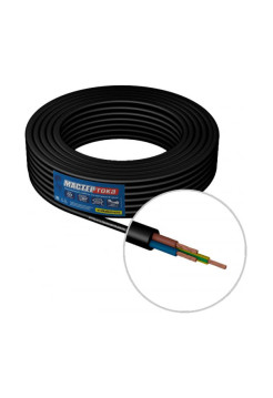 Кабель Мастер Тока КГТТбм 3х2.5 черный 100м МТ0437