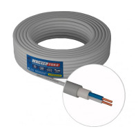 Кабель Мастер Тока NYMбм-O 2х1.5 серый 100м МТ1886