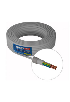 Кабель Мастер Тока NYMбм-J 3х2.5 серый 100м МТ1871