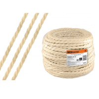 Ретро провод TDM "Эко" 3x1,5 витой ГОСТ бежевый 20м SQ2801-0213