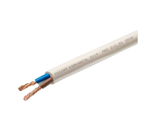 Провод ПВС Камкабель 2x1.5 мм 100м 231Я920G0000Ъ600100М
