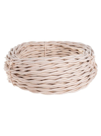 Провод Retrika 2x2.5 слоновая кость, 20м RP-22506-20