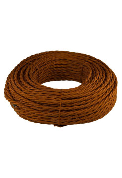Витой провод Retrika, ретро 3х2.5 бронза, 50м RP-32504