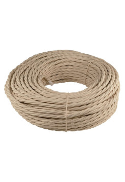 Витой провод Retrika, ретро 3х2.5 слоновая кость, 50м RP-32506