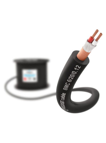 Балансный микрофонный кабель PROCAST cable BMC 6/20/0,12.100, 6mm, черный, 100м НФ-00001847