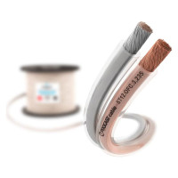 Акустический кабель PROCAST cable ST 12.OFC.3,235.25, 14AWG 2x2,11mm2, прозрачный, 25м НФ-00001804