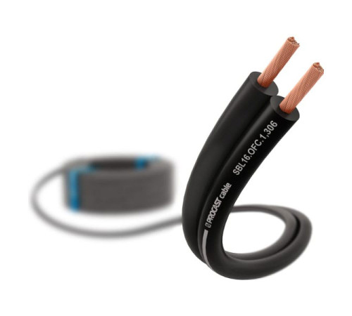 Акустический кабель PROCAST cable SBL 16.OFC.1,306.10, 16AWG 2x1,306mm2, черный, 10м НФ-00001772
