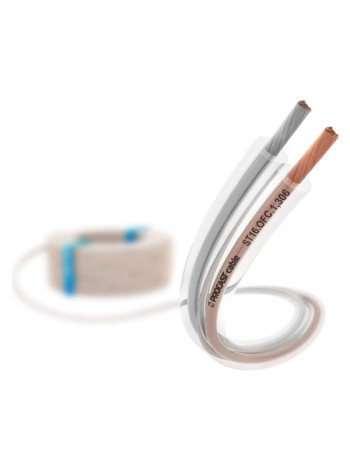 Акустический кабель PROCAST cable ST 16.OFC.1,306.100, 16AWG 2x1,306mm2, прозрачный, 100м НФ-00001793