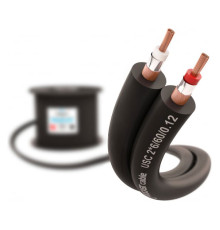 Стерео сигнальный кабель PROCAST cable USC 2*6/60/0,12.10, D 2x6mm, черный, 10м НФ-00001838