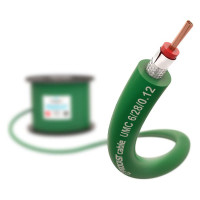 Небалансный микрофонный кабель PROCAST cable UMC 6/28/0,12.15, 6mm, зеленый, 15м НФ-00001833