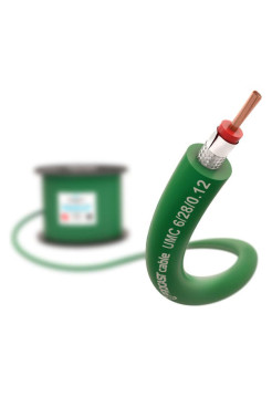 Небалансный микрофонный кабель PROCAST cable UMC 6/28/0,12.100, 6mm, зеленый, 100м НФ-00001835