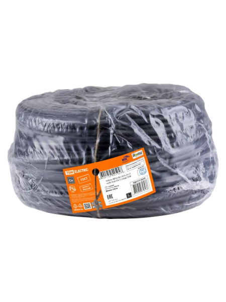 Кабель TDM ВВГ нгА-LSLTx 3x1,5 окN, PE-0,66 ГОСТ 100м SQ0117-0233