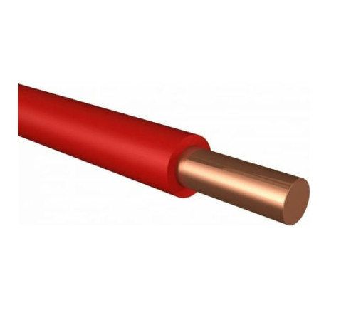 Провод TDM ПуГВ нгА-LS 1х0,75 ГОСТ 1000м, красный SQ0124-0765