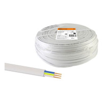 Шнур TDM ШВВПмб 3x0,5 100м, белый Народный SQ0120-0305