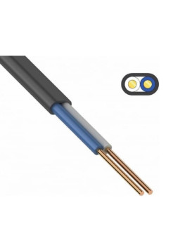 Кабель iTOK ВВГ-П нг(А)-LSLTx 2х1,5 ГОСТ (100 метров) i-KPP-VVGPNG-LSLTX-215-100