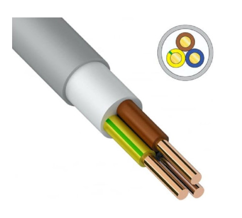 Кабель iTOK NUM 3x1,5 ГОСТ (20 метров) i-KPP-NUM-315-20