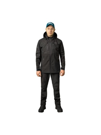 Костюм Grayling Bering софт-шелл, черный, р. 56-58, рост 182-188 ЕР-00005526