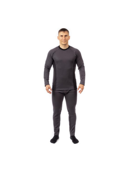 Мужской термокомплект Baikal флис-сэндвич, графит, р. 48-50, рост 170-176 4610097043963