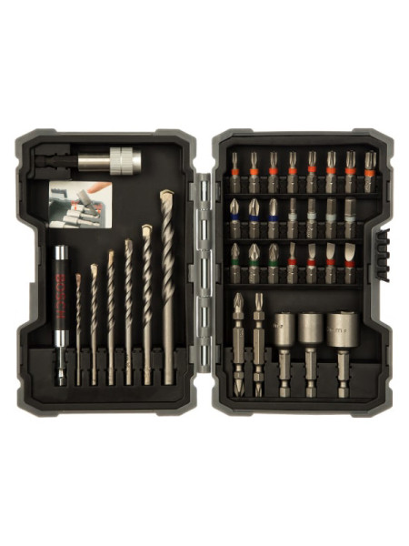 Набор бит и сверл по бетону 35 шт. Bosch 2607017326