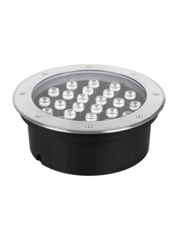 Тротуарный светильник Feron SP2707 18LED холодный белый, 18W, 200хH90mm, IP67 32135