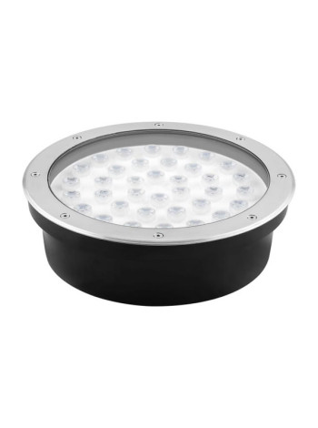 Тротуарный светильник Feron SP2708 24LED холодный белый, 24W 250хH90mm, IP67 32137