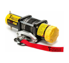 Переносная электрическая лебедка с синтетическим тросом T-Max ATW PRO 2500 W0927