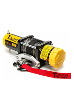 Переносная электрическая лебедка с синтетическим тросом T-Max ATW PRO 2500 W0927
