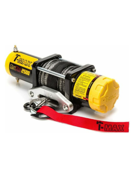 Переносная электрическая лебедка с синтетическим тросом T-Max ATW PRO 2500 W0927