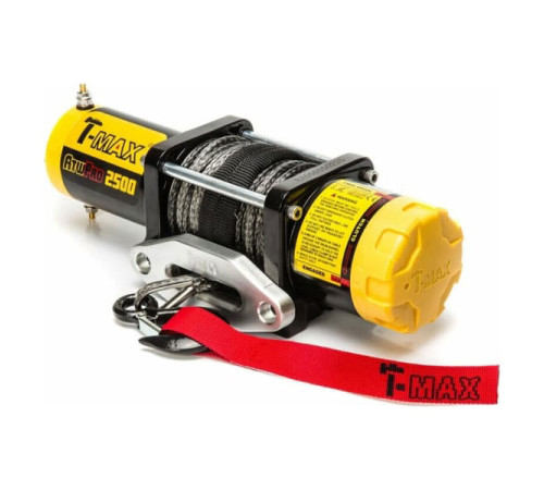 Переносная электрическая лебедка с синтетическим тросом T-Max ATW PRO 2500 W0927