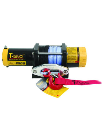 Электрическая лебедка с синтетическим тросом T-Max ATW PRO 2500 W0528