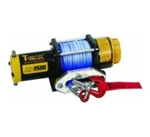 Электрическая лебедка с синтетическим тросом T-Max ATW PRO 3500 W0520