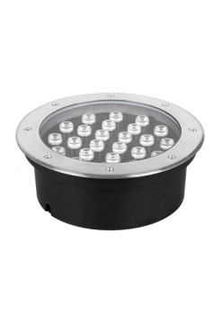 Тротуарный светильник Feron SP2707 18LED теплый белый, 18W, 200хH90mm, IP67 32134