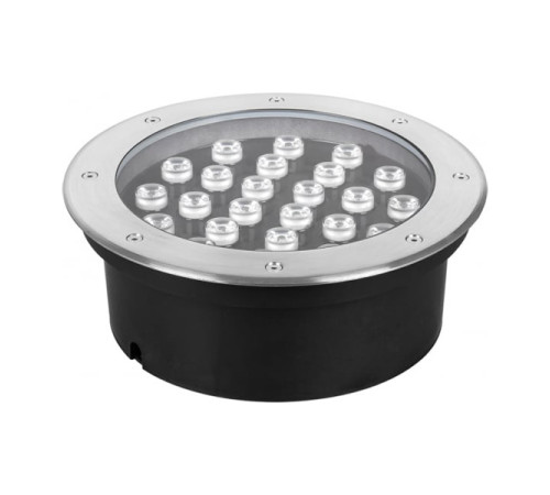 Тротуарный светильник Feron SP2707 18LED теплый белый, 18W, 200хH90mm, IP67 32134