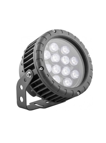 Светодиодный прожектор Feron LL-883 D150xH200, IP65 12W 85-265V, зеленый 32235