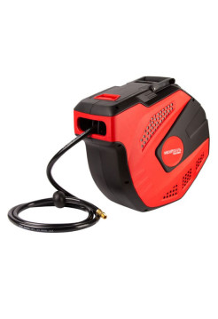 Шланг пневматический армированный PVC на катушке (15+1 м; 3/8; 20 бар) WIEDERKRAFT WDK-85260