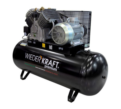 Поршневой воздушный компрессор 270л 1300л/мин WIEDERKRAFT WDK-92712