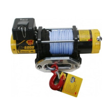 Электрическая лебедка с синтетическим тросом T-Max ATW PRO 6000 W0428