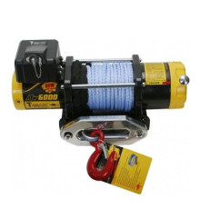 Электрическая лебедка с синтетическим тросом T-Max ATW PRO 6000 W0428