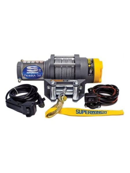 Электрическая лебедка стальной трос Superwinch Terra 35 W0858