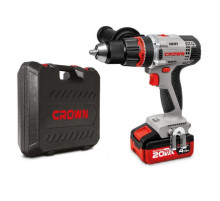 Аккумуляторная дрель-шуруповерт Crown CT21076HMX-4 BMC