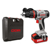 Аккумуляторная дрель-шуруповерт Crown CT21076HMX-4 BMC