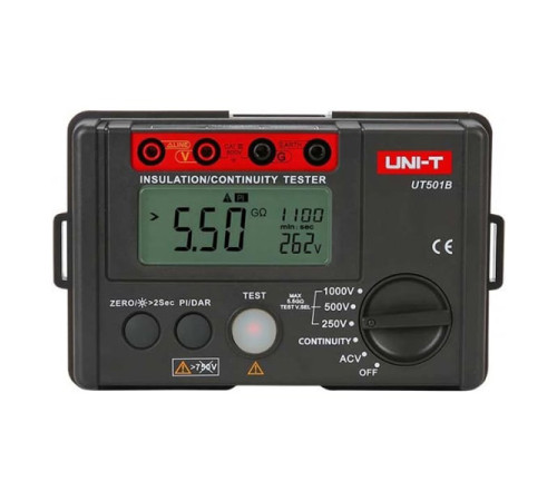 Цифровой измеритель сопротивления изоляции UNI-T UT501B 00-00002639