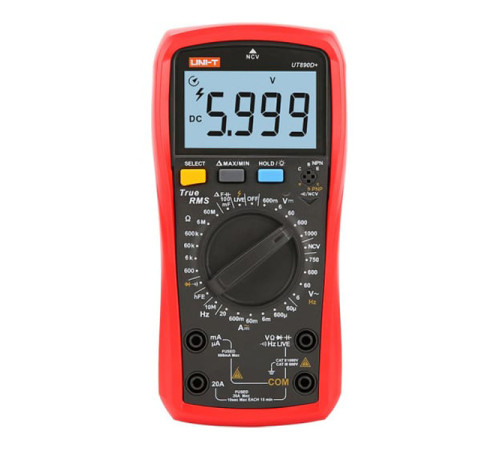 Универсальный цифровой мультиметр UNI-T UT890D+ 00-00002533