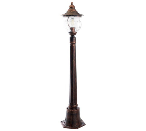 Садово-парковый светильник Feron PL596 60W, 230V, IP44, коричневый 41173