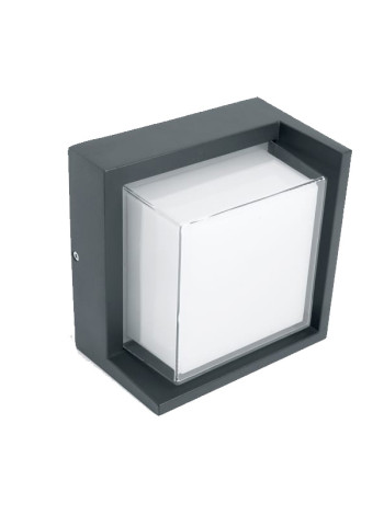 Уличный светодиодный светильник Feron DH108, 12W, 720Lm, 4000K, черный 6350