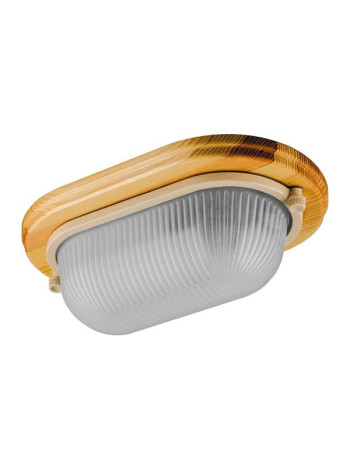 Светильник для бани и сауны Feron НБО 04-60-011 220V 60Вт Е27 IP54 дерево, клен, овал 11571