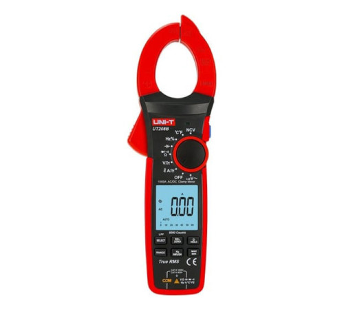 Токоизмерительные цифровые клещи UNI-T UT208B True RMS, AC/DC, 1000A, 00-00004257