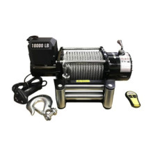 Автомобильная лебедка 4REVO 18000 lbs, 24В, со стальным тросом 4R-W180A-24
