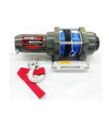 Лебедка для квадроцикла 4REVO H3000 lbs, 12В, с синтетическим тросом 4R-W302B