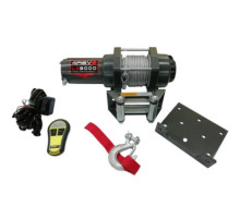 Лебедка для квадроцикла 4REVO H3000 lbs, 12В, со стальным тросом 4R-W302A
